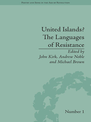 cover image of United Islands? the Languages of Resistance